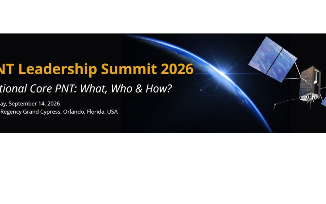PNT Leadership Summit – Final Agenda Posted!