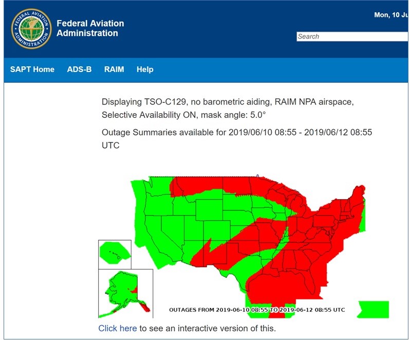 Faa Ads B Coverage Map