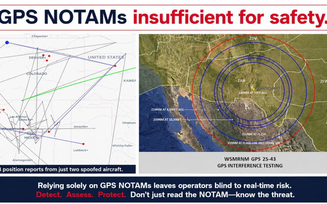 GPS NOTAMS Not Enough for Safety – Jeremy Bennington at Spirent
