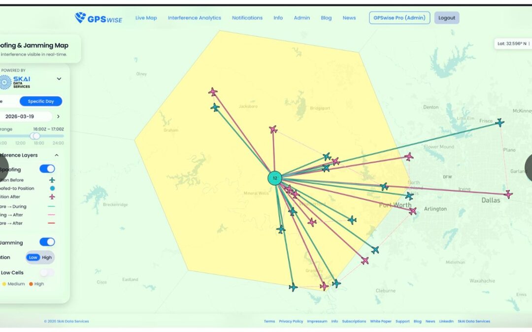 Spoofing at Dallas – GPSwise