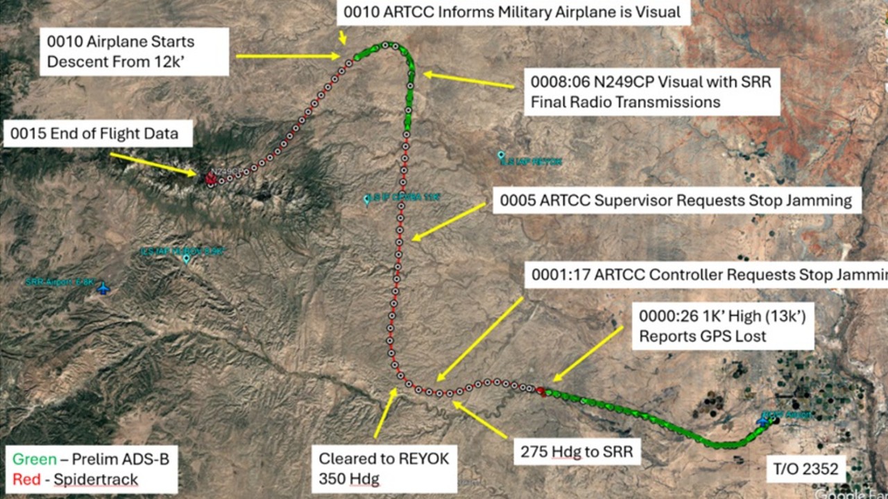 GPS jamming active when King Air struck mountain – AOPA