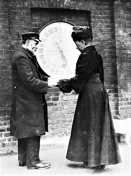 The “Greenwich Time Lady” sold time from 1892 to 1940