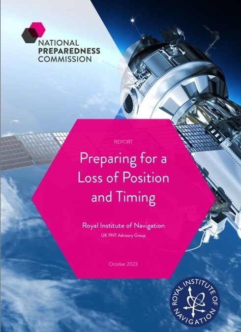 “Government must lead” on PNT  – UK Preparedness Commission Report