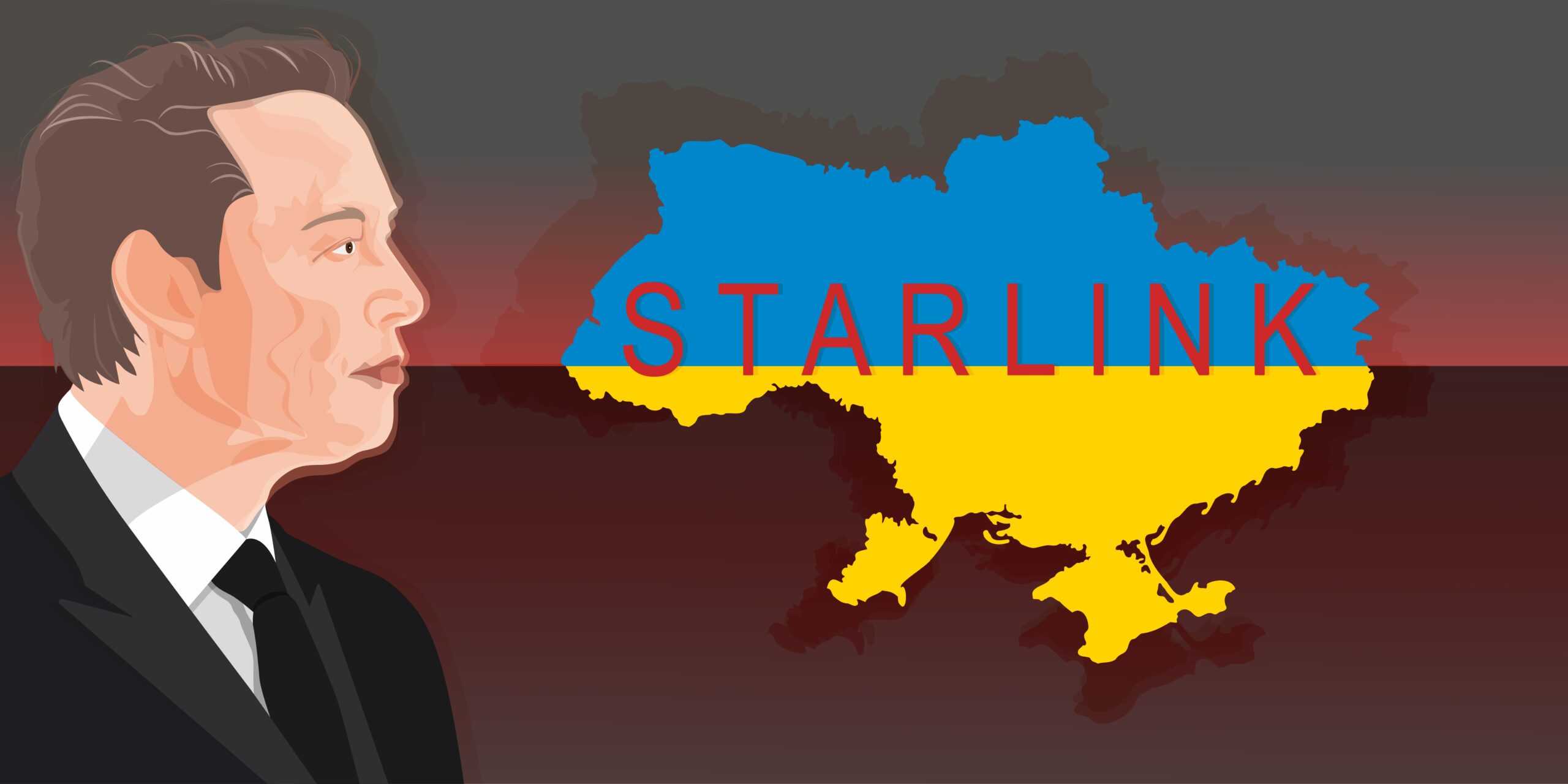 The,Map,Of,Ukraine,Is,Colored,In,The,Colors,Of